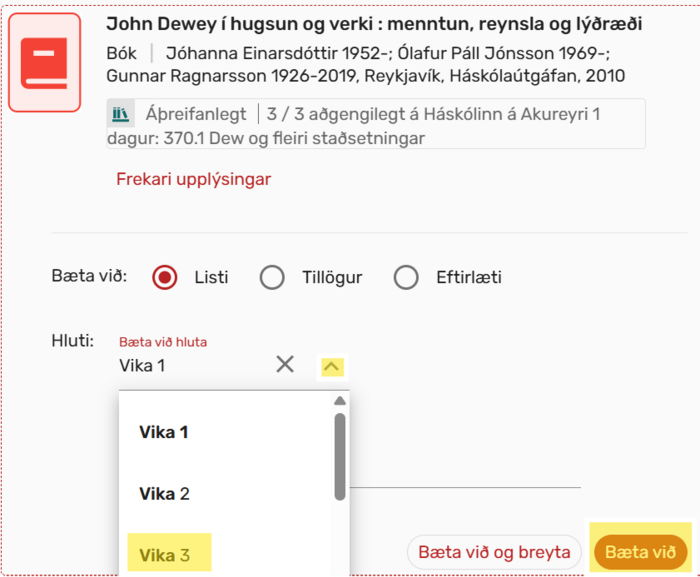 Mynd af leitarniðurstöðum