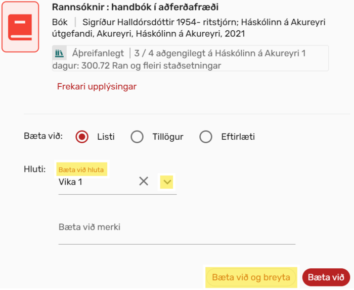 Mynd af leitarniðurstöðum
